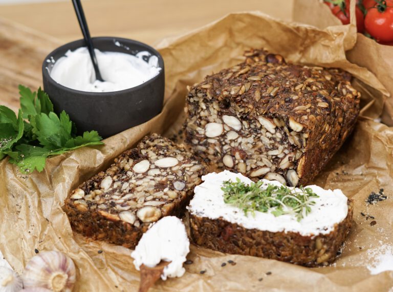 Brot ohne Mehl Rezept. einfach, lecker und richtig gesund!