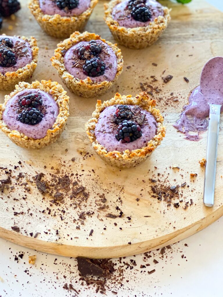 Knusprige Müsli-Cupcakes, einfach, vegan und lecker nach einem Rezept von foodykani.