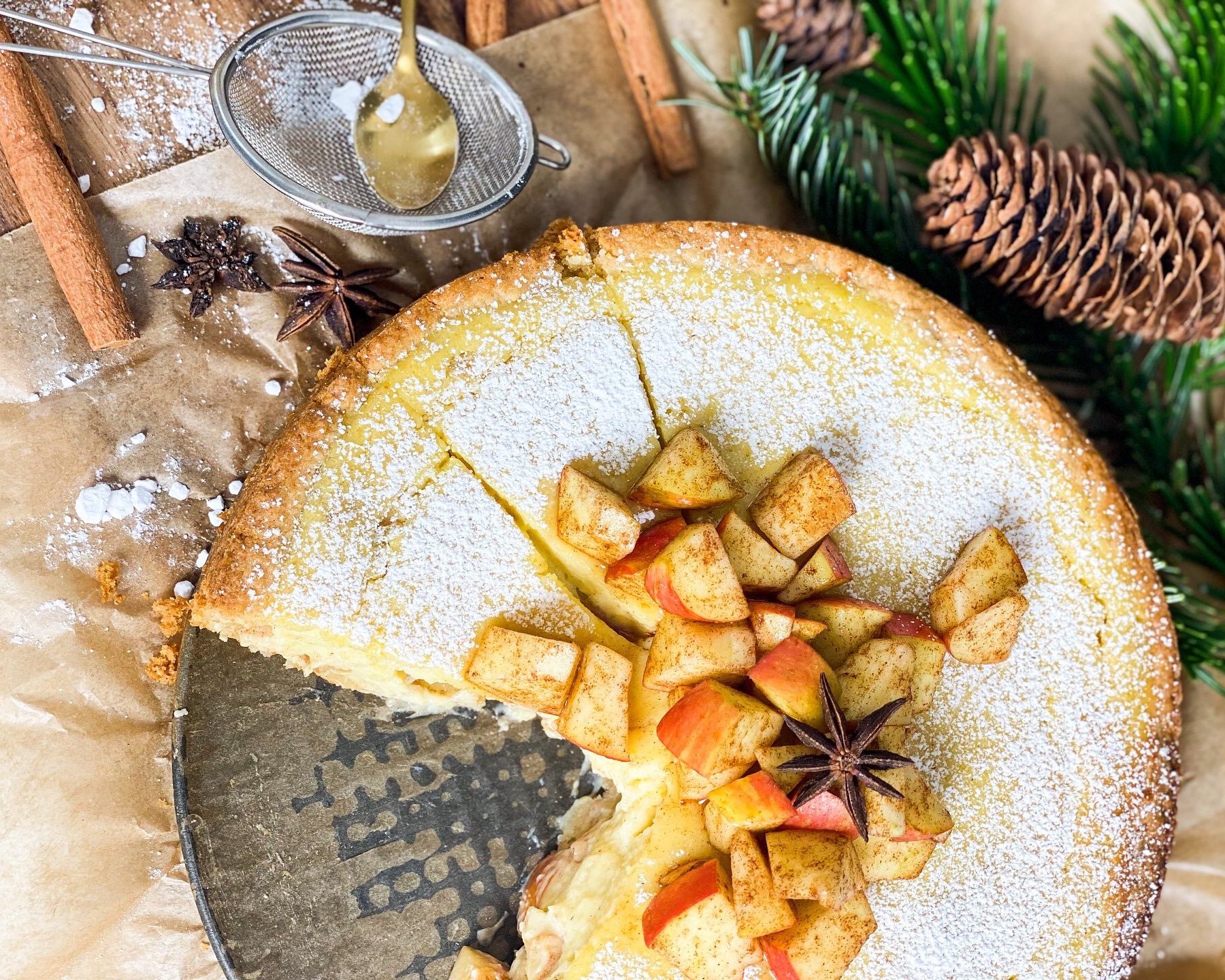 Veganer Cheesecake, gelingsicher und einfach nach einem Rezept der veganen Foodbloggerin Foodykani.