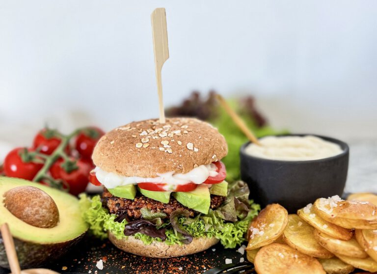 Vegane Burger Rezept, einfach und total lecker!