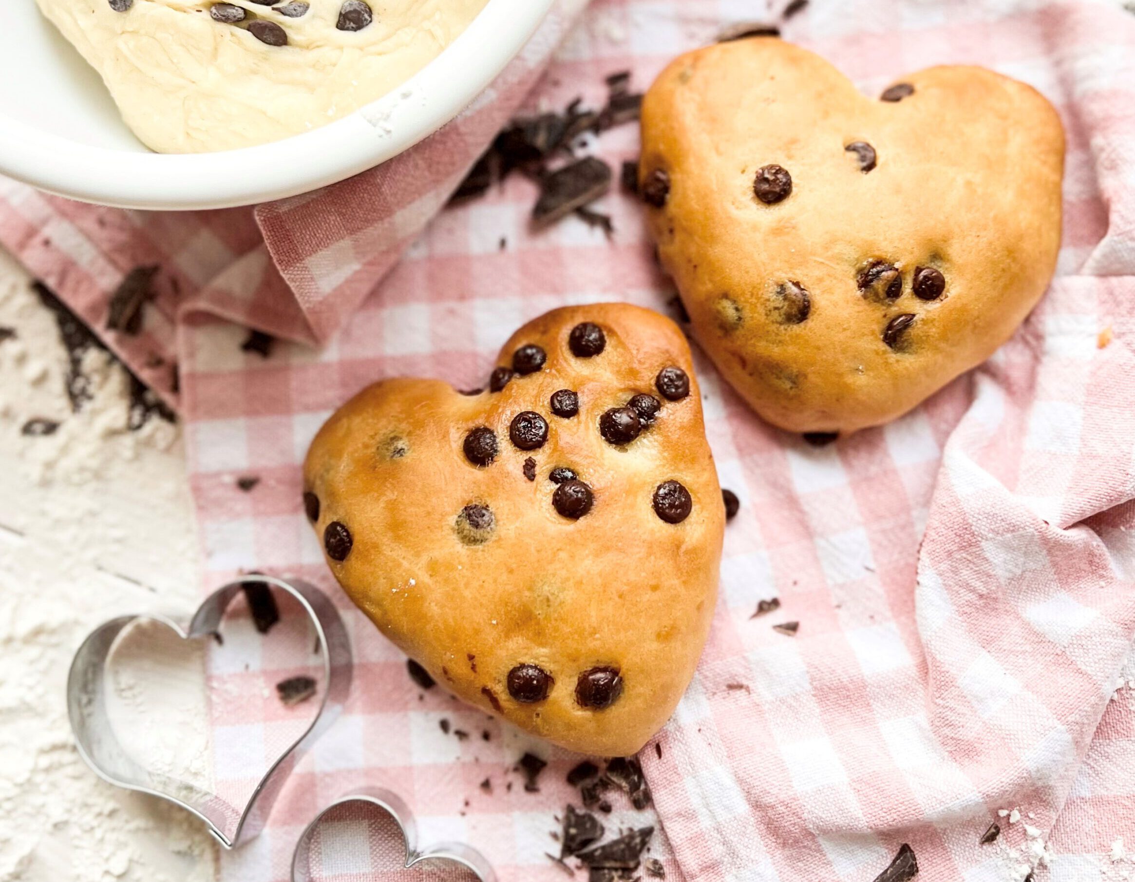 Schokobrötchen, einfach, lecker und vegan nach einem Rezept von Foodykani.