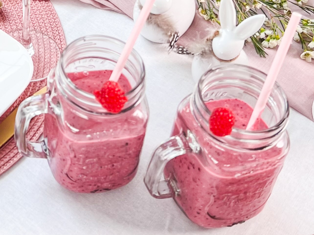 Smoothie mit Haferflocken Rezept in 5 Minuten!