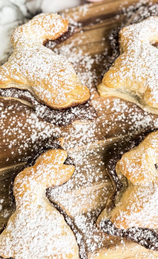 Ostergebäck mit Blätterteig, einfaches Rezept in 20 Minuten!