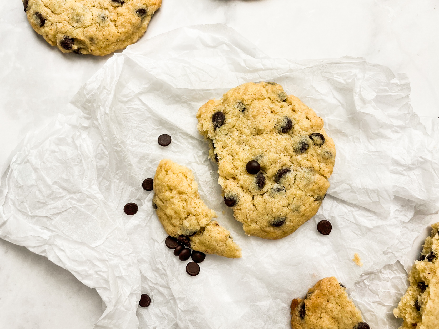 Schnelle chocolate chip cookies, einfaches Rezept besser als gekaufte!